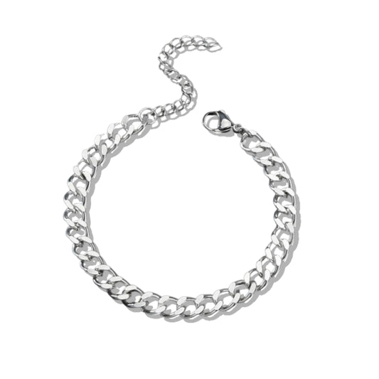 Bracelet Maille Gourmette En Argent Pour Femme