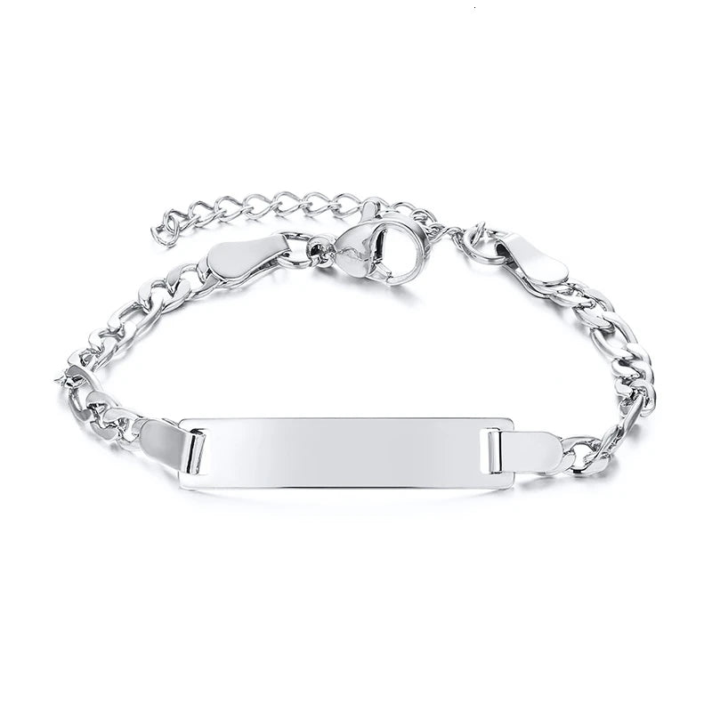 Bracelet Identité Pour Bébé En Argent