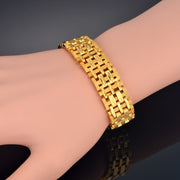 Bracelet luxueux en or