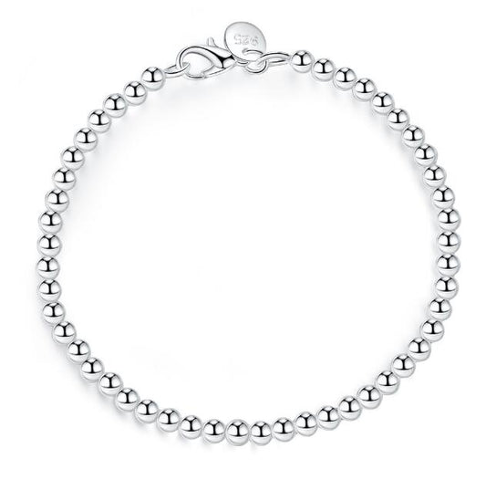 Bracelet Perle En Argent Pour Femme