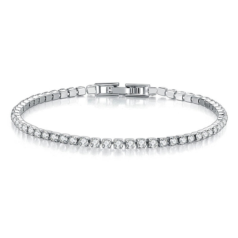 Bracelet Argent à Zircons7