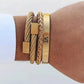 Bracelet pour homme en or avec chiffres romains - Image #2